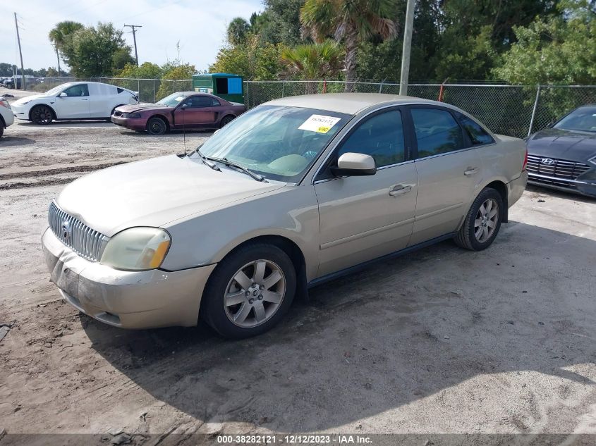 2006 Mercury Montego Luxury VIN: 1MEFM40106G601972 Lot: 38282121