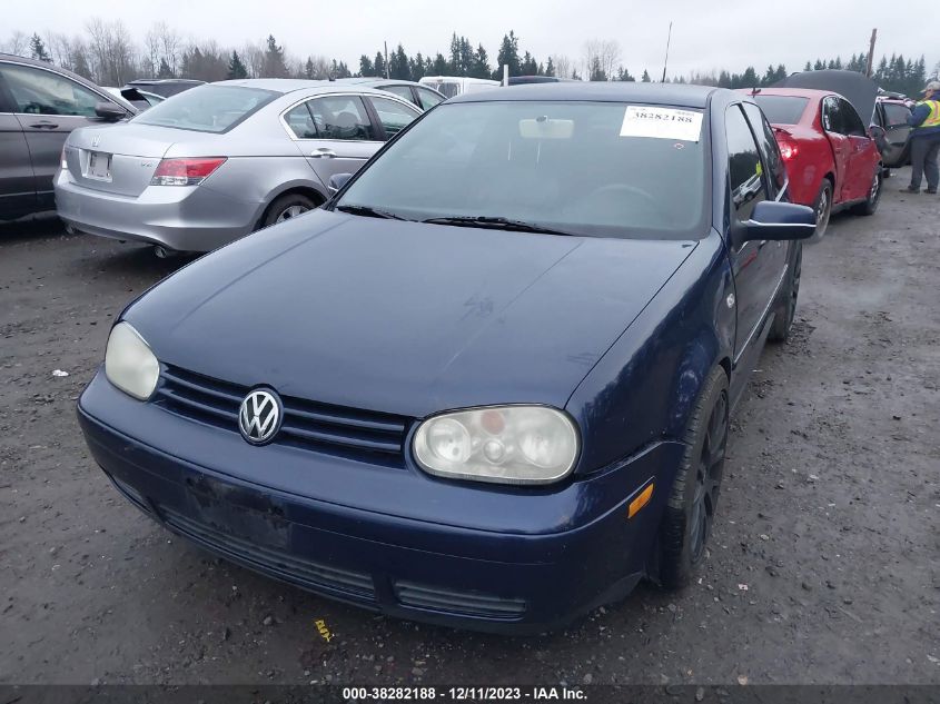 2003 Volkswagen Golf Gl VIN: 9BWBK61J434002351 Lot: 38282188