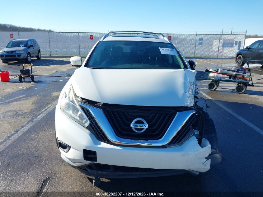 2015 Nissan Murano Sl VIN: 5N1AZ2MH1FN269749 Lot: 38282207