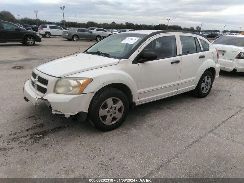 2007 Dodge Caliber VIN: 1B3HB28B27D233056 Lot: 38282318