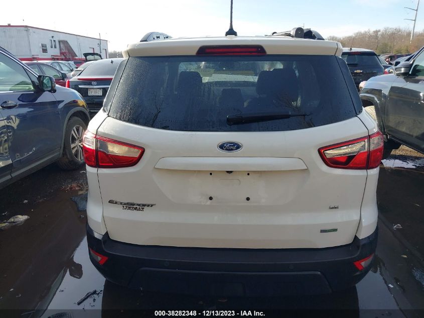 2018 Ford Ecosport Se VIN: MAJ3P1TE3JC179856 Lot: 38282348