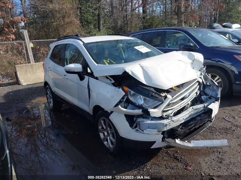 2018 Ford Ecosport Se VIN: MAJ3P1TE3JC179856 Lot: 38282348