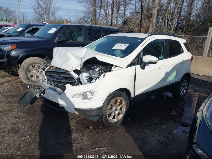 2018 Ford Ecosport Se VIN: MAJ3P1TE3JC179856 Lot: 38282348