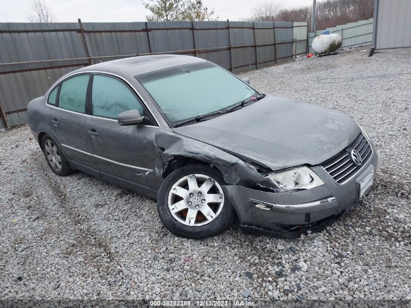 2003 Volkswagen Passat Glx VIN: WVWRH63B73P458369 Lot: 38282389