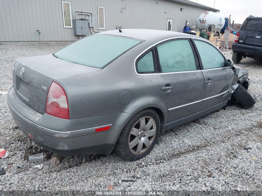 2003 Volkswagen Passat Glx VIN: WVWRH63B73P458369 Lot: 38282389