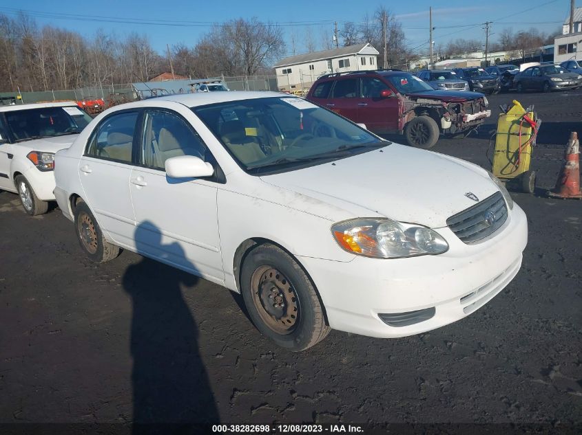 2003 Toyota Corolla Le VIN: 2T1BR38E43C130888 Lot: 38282698