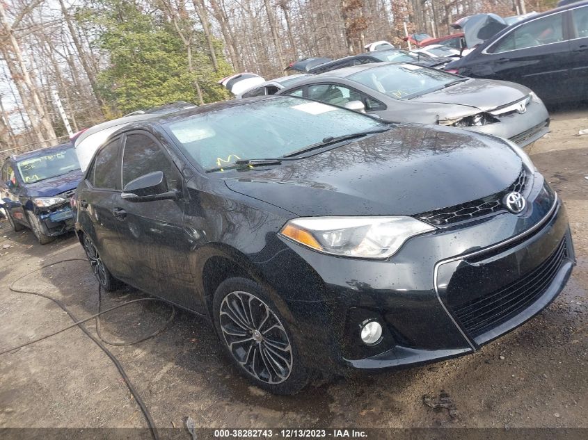 2016 Toyota Corolla S Plus VIN: 2T1BURHE3GC697584 Lot: 38282743