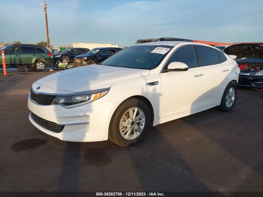 2018 Kia Optima Lx VIN: 5XXGT4L38JG249133 Lot: 38282758