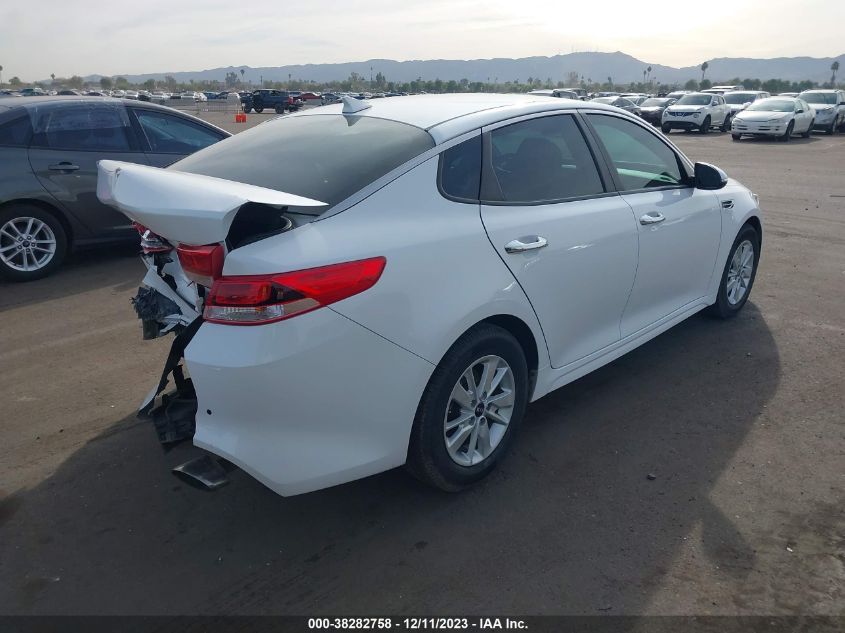 2018 Kia Optima Lx VIN: 5XXGT4L38JG249133 Lot: 38282758