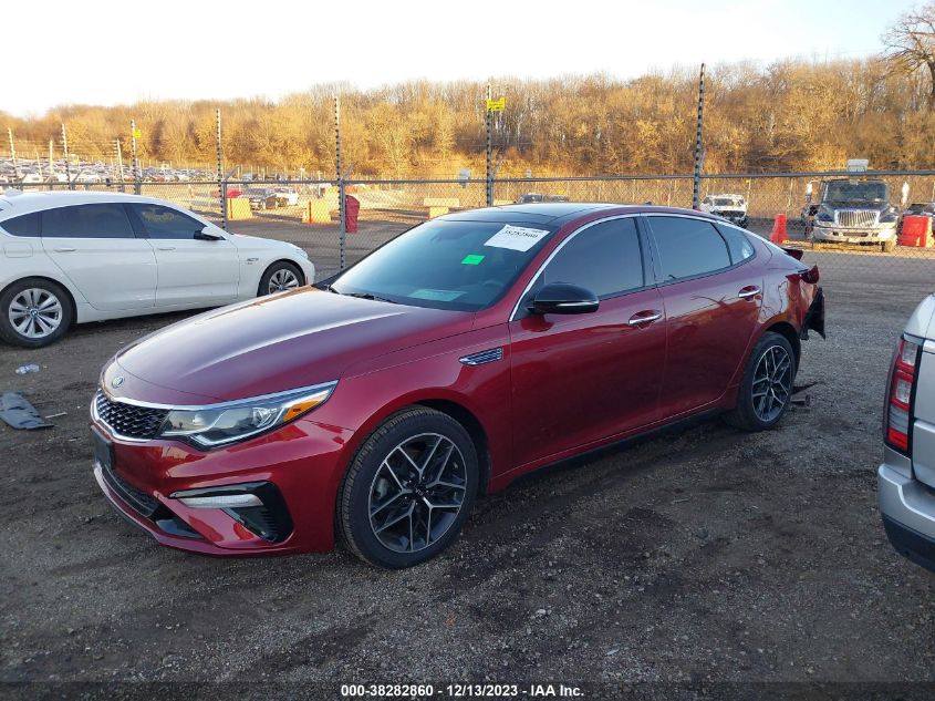 5XXGT4L36LG449186 2020 Kia Optima Se