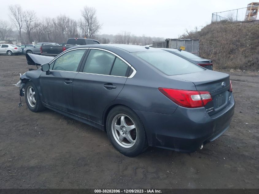 2015 Subaru Legacy 2.5I Premium VIN: 4S3BNAF63F3024845 Lot: 38282896