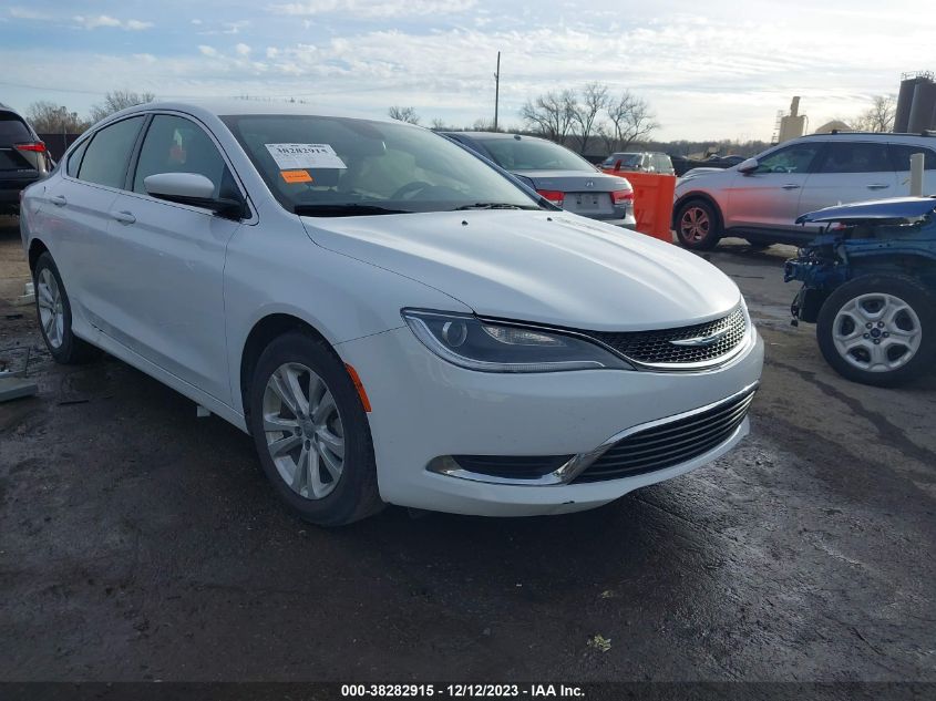 2016 Chrysler 200 Limited VIN: 1C3CCCAB5GN101865 Lot: 38282915