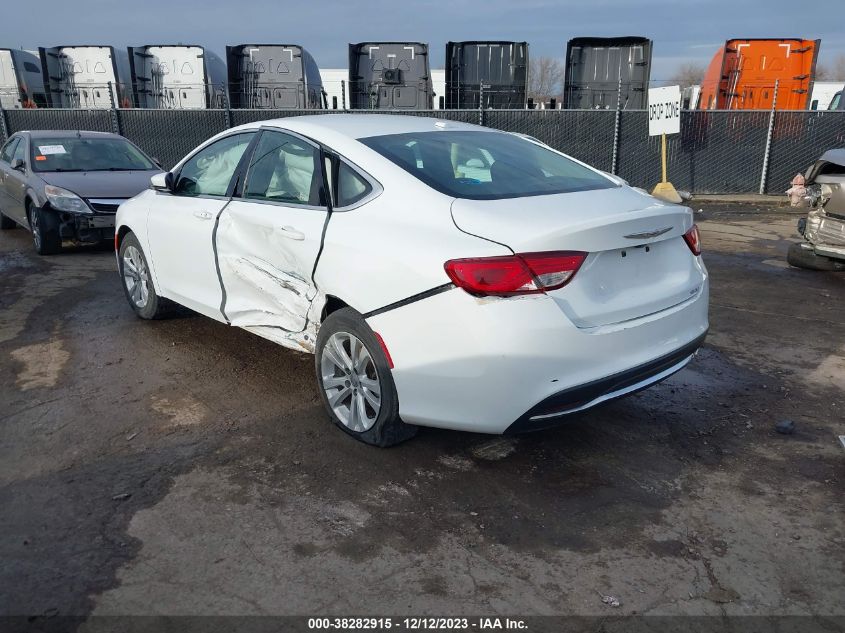 2016 Chrysler 200 Limited VIN: 1C3CCCAB5GN101865 Lot: 38282915