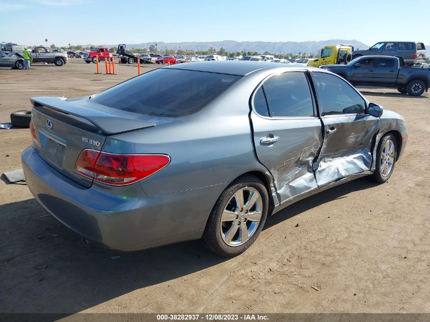 2005 Lexus Es 330 VIN: JTHBA30G155087176 Lot: 38282937