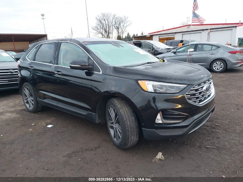 2019 Ford Edge Titanium VIN: 2FMPK4K96KBB01357 Lot: 38282955