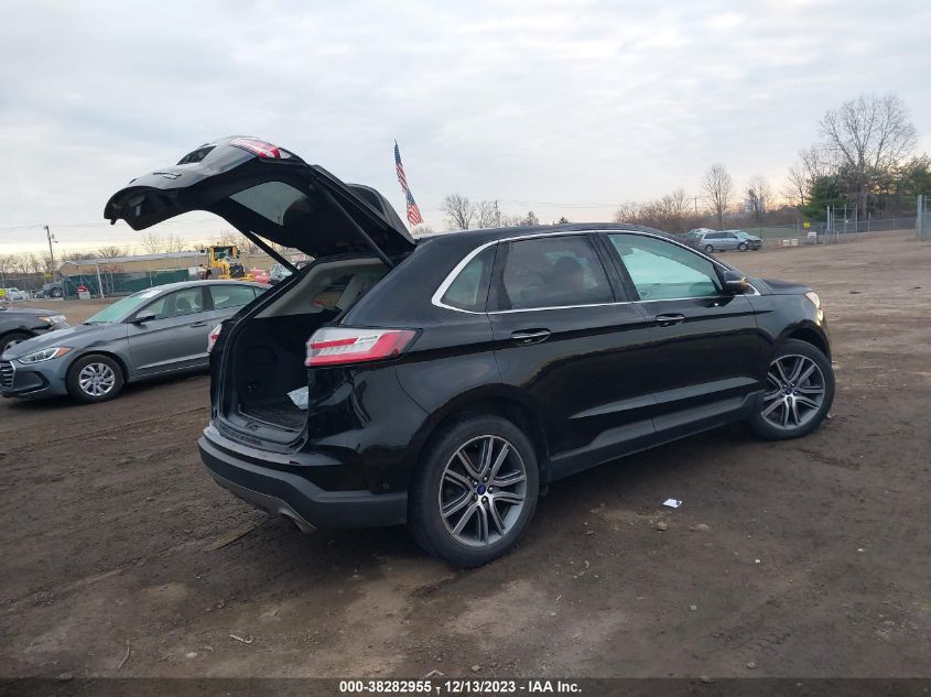 2019 Ford Edge Titanium VIN: 2FMPK4K96KBB01357 Lot: 38282955