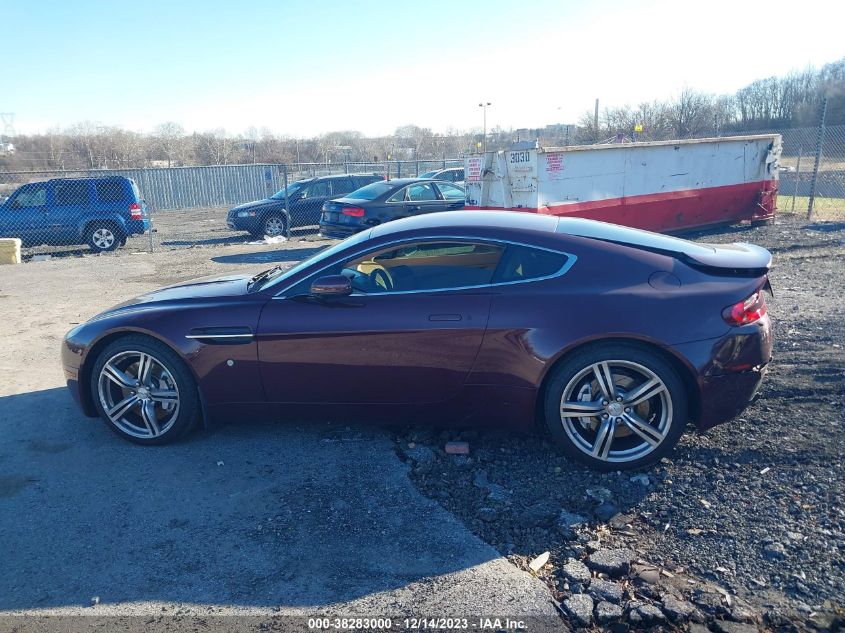 2009 Aston Martin V8 Vantage VIN: SCFBB03C29GC11959 Lot: 38283000