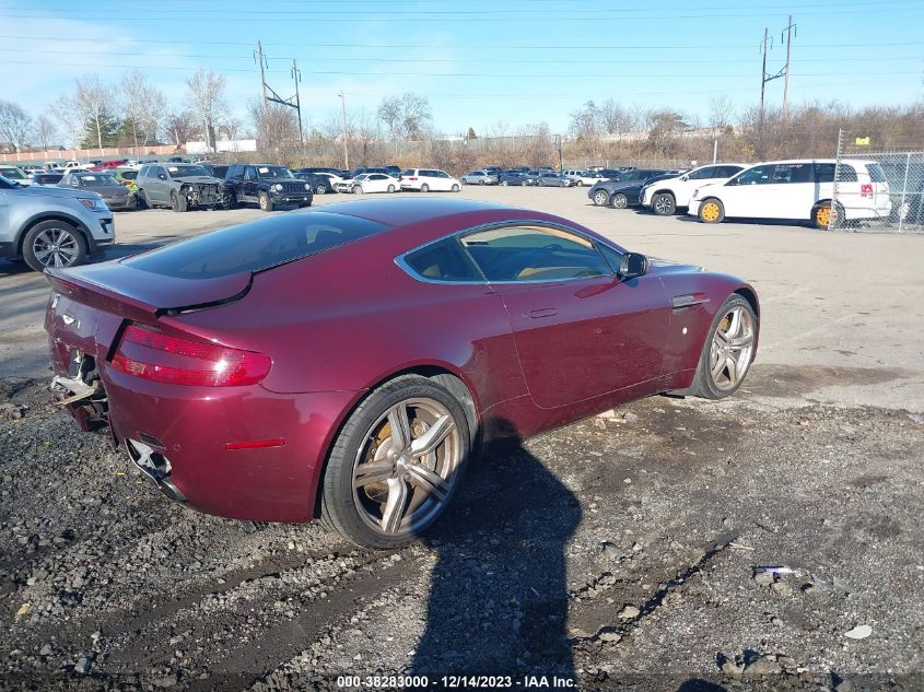 2009 Aston Martin V8 Vantage VIN: SCFBB03C29GC11959 Lot: 38283000