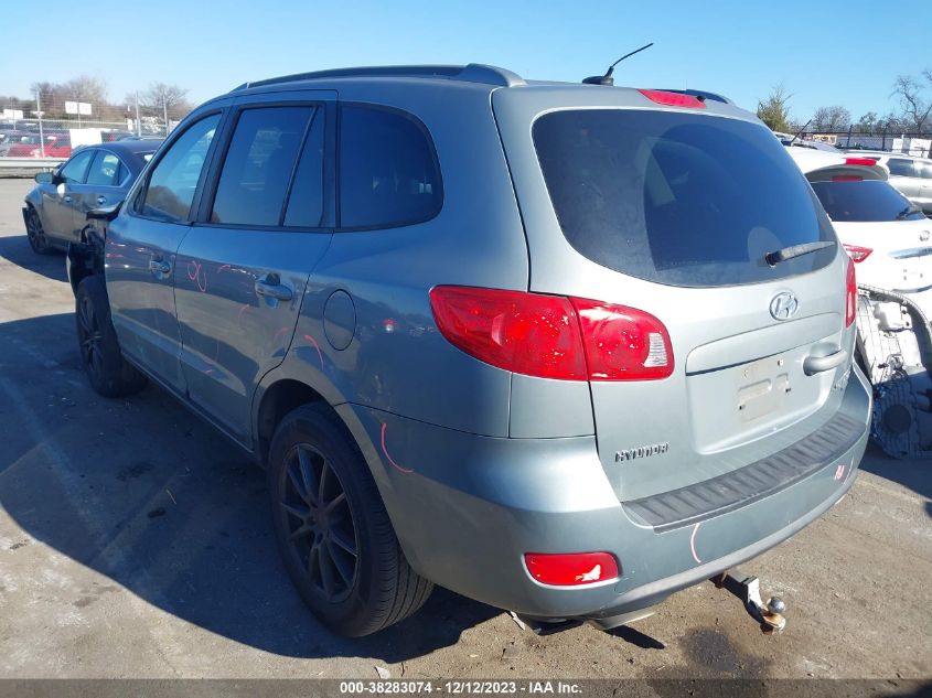 5NMSH73E68H195597 2008 Hyundai Santa Fe Limited/Se