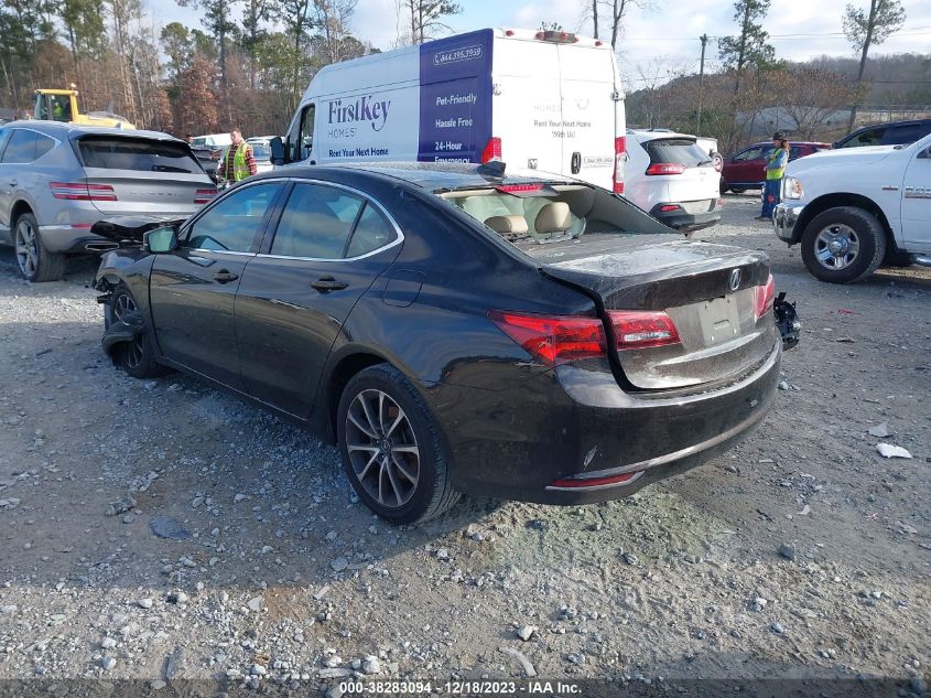 2015 Acura Tlx V6 Tech VIN: 19UUB2F56FA021711 Lot: 38283094