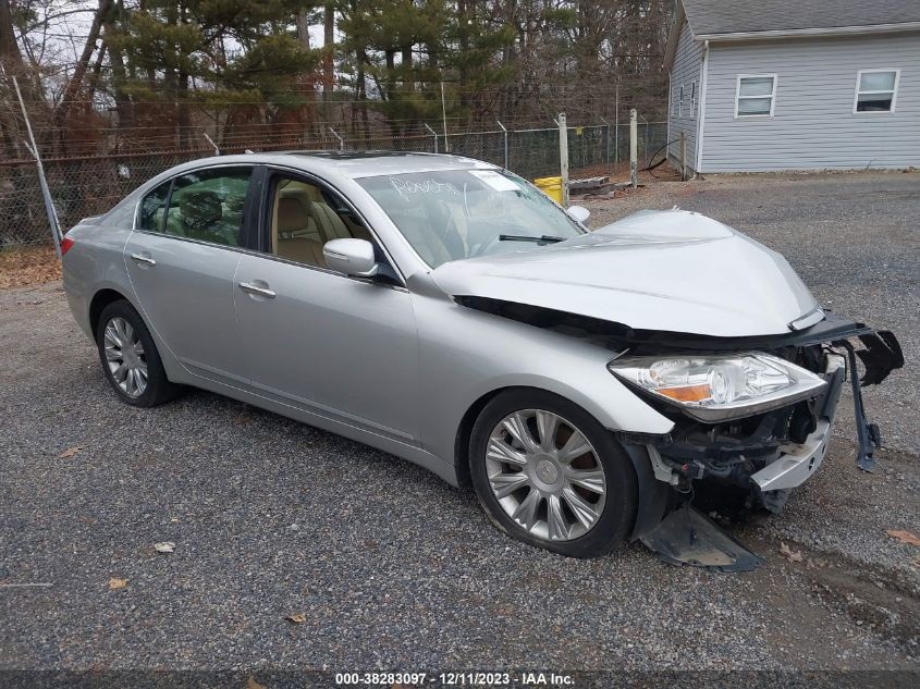 2009 Hyundai Genesis 3.8 VIN: KMHGC46E99U046816 Lot: 38283097