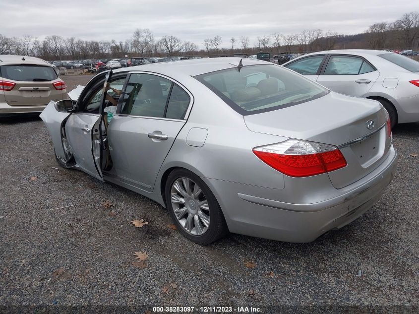 2009 Hyundai Genesis 3.8 VIN: KMHGC46E99U046816 Lot: 38283097