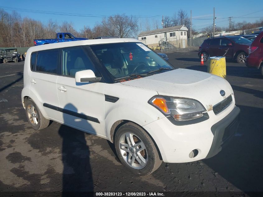 2011 Kia Soul + VIN: KNDJT2A29B7312707 Lot: 38283123