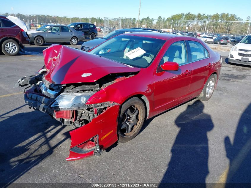 2010 Ford Fusion Se VIN: 3FAHP0HGXAR394534 Lot: 38283153