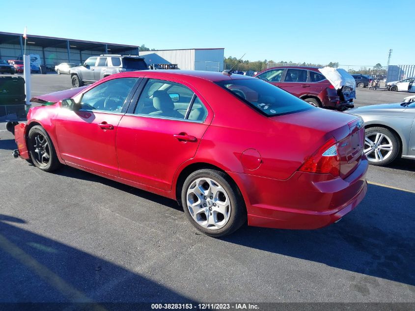 2010 Ford Fusion Se VIN: 3FAHP0HGXAR394534 Lot: 38283153