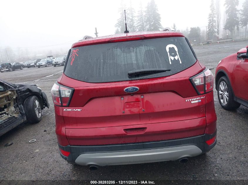 2017 Ford Escape Titanium VIN: 1FMCU9J95HUC35920 Lot: 38283205