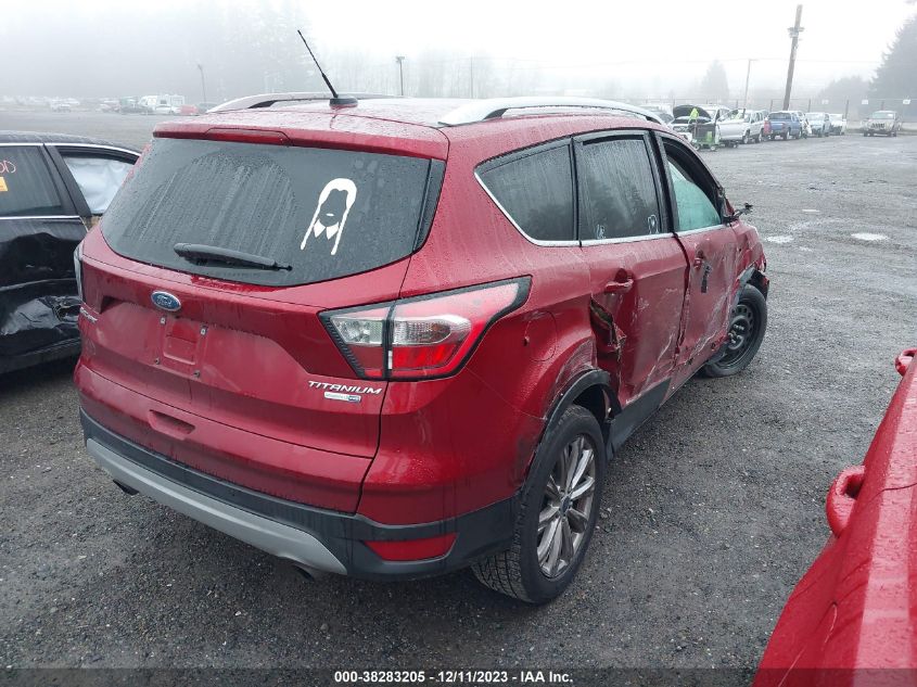 2017 Ford Escape Titanium VIN: 1FMCU9J95HUC35920 Lot: 38283205