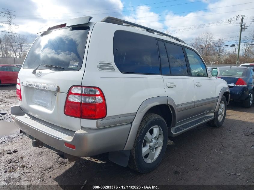 2004 Toyota Land Cruiser VIN: JTEHT05J942066662 Lot: 38283376