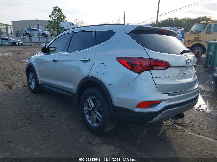 2017 Hyundai Santa Fe Sport 2.4L VIN: 5XYZUDLB5HG490845 Lot: 38283543