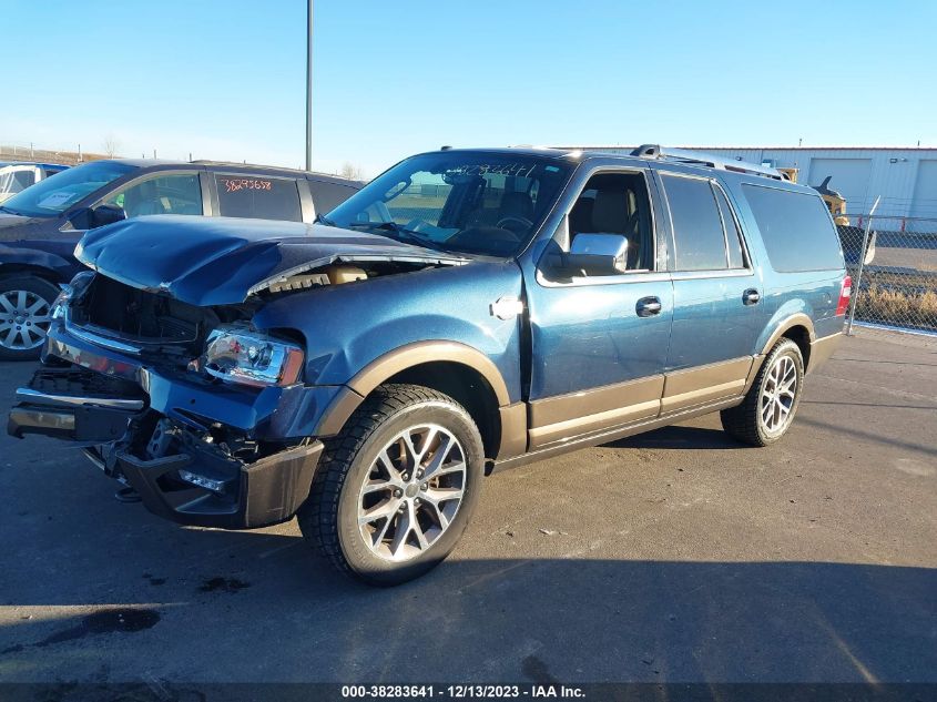 2017 Ford Expedition El King Ranch VIN: 1FMJK1JT9HEA57062 Lot: 38283641