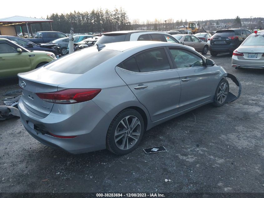 2017 Hyundai Elantra Se/Value/Limited VIN: 5NPD84LF7HH074516 Lot: 38283694