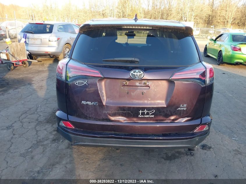 2T3BFREV6JW732503 2018 Toyota Rav4 Le