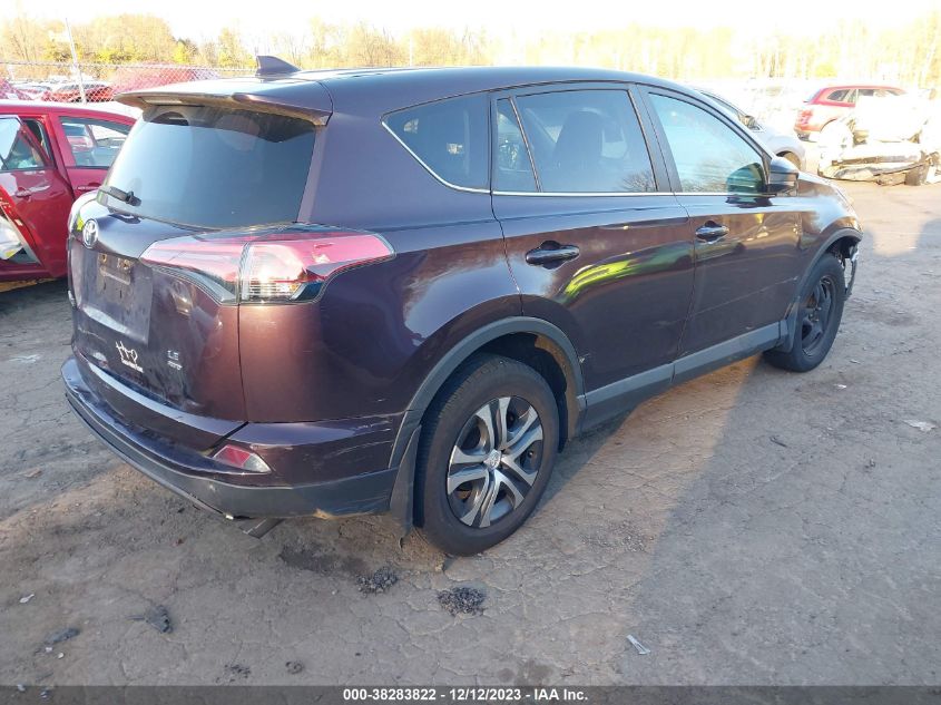 2T3BFREV6JW732503 2018 Toyota Rav4 Le