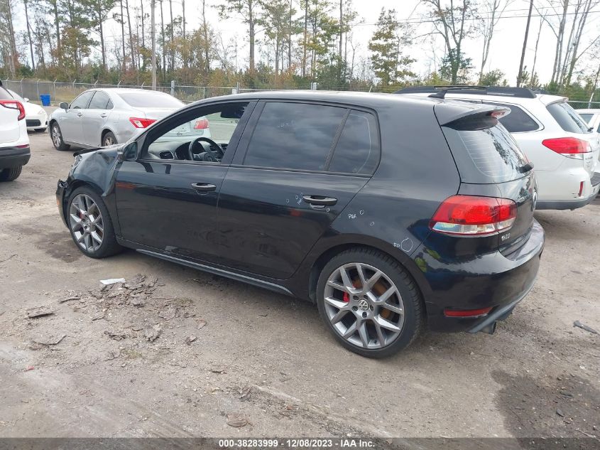 2013 Volkswagen Gti Wolfsburg Edition VIN: WVWHV7AJ2DW140610 Lot: 38283999