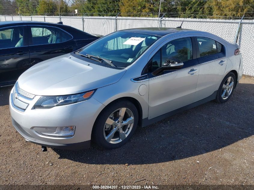 2012 Chevrolet Volt VIN: 1G1RD6E48CU105353 Lot: 38284207