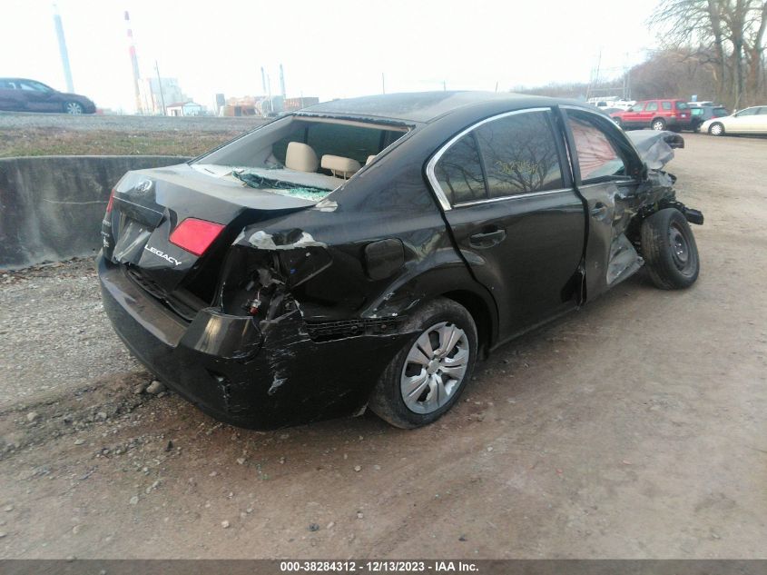 2011 Subaru Legacy 2.5I VIN: 4S3BMCA60B3212125 Lot: 38284312