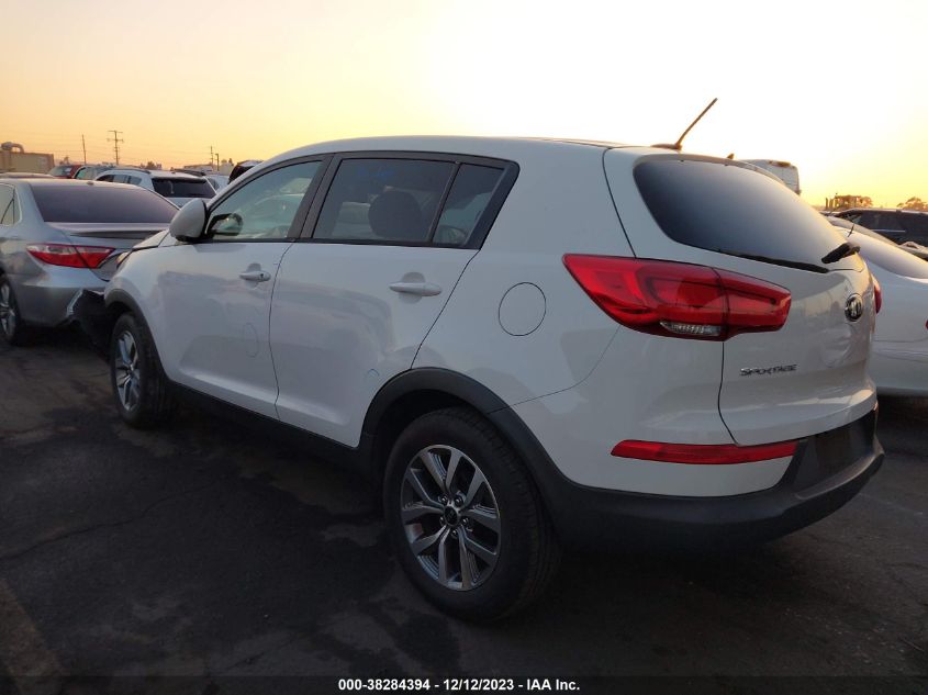 2015 Kia Sportage Lx VIN: KNDPB3AC8F7731441 Lot: 38284394