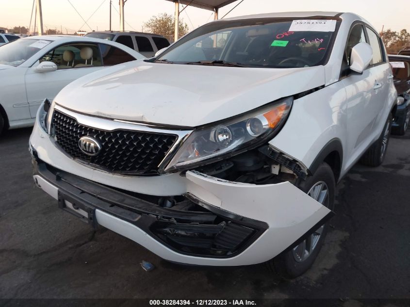 2015 Kia Sportage Lx VIN: KNDPB3AC8F7731441 Lot: 38284394