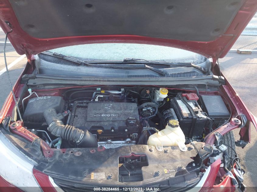 2019 Chevrolet Sonic Lt Auto VIN: 1G1JD5SB5K4112625 Lot: 38284465