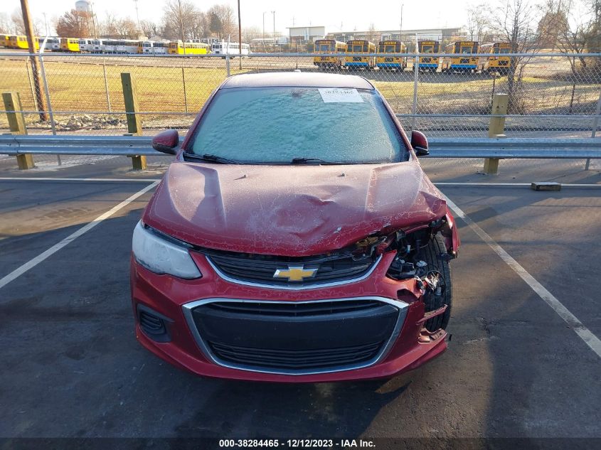 2019 Chevrolet Sonic Lt Auto VIN: 1G1JD5SB5K4112625 Lot: 38284465