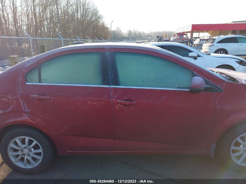 2019 Chevrolet Sonic Lt Auto VIN: 1G1JD5SB5K4112625 Lot: 38284465