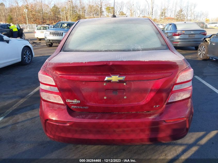 2019 Chevrolet Sonic Lt Auto VIN: 1G1JD5SB5K4112625 Lot: 38284465