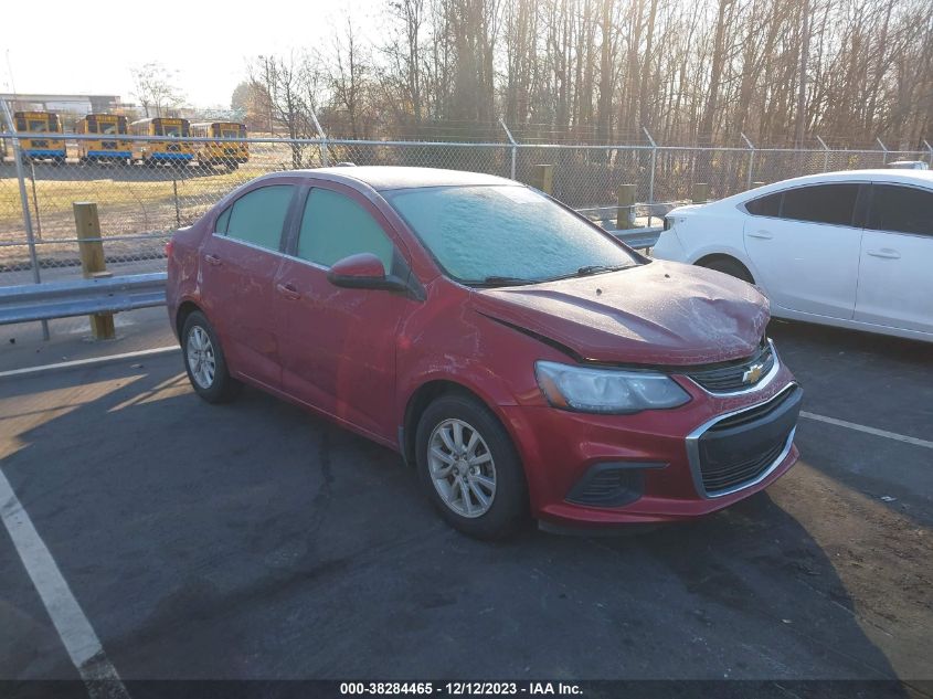 2019 Chevrolet Sonic Lt Auto VIN: 1G1JD5SB5K4112625 Lot: 38284465