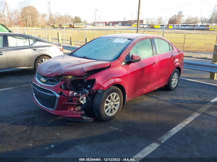 2019 Chevrolet Sonic Lt Auto VIN: 1G1JD5SB5K4112625 Lot: 38284465