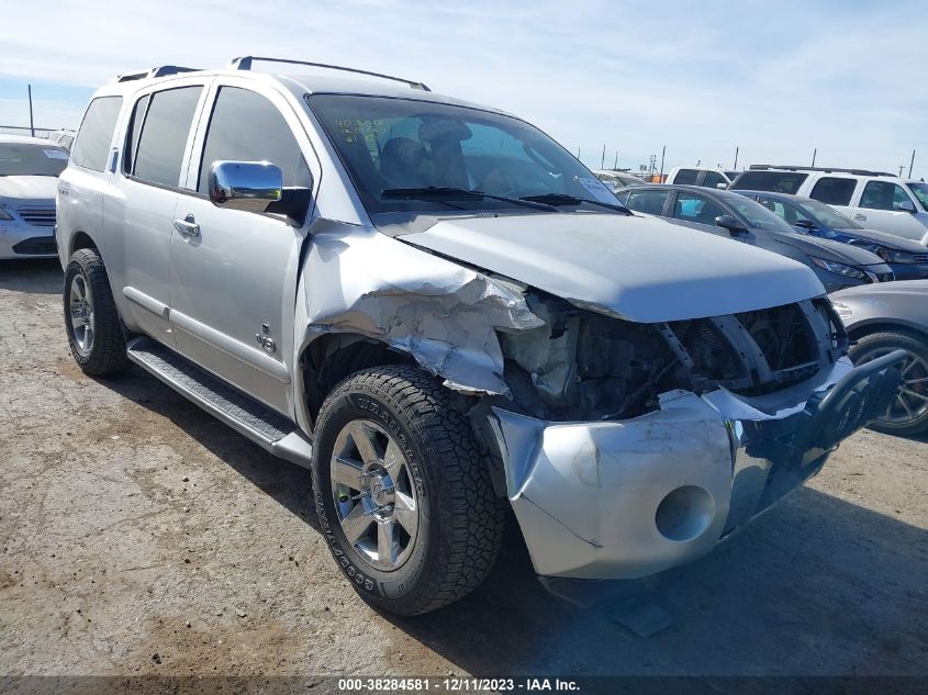 2005 Nissan Armada Se/Le VIN: 5N1AA08A75N714003 Lot: 38284581