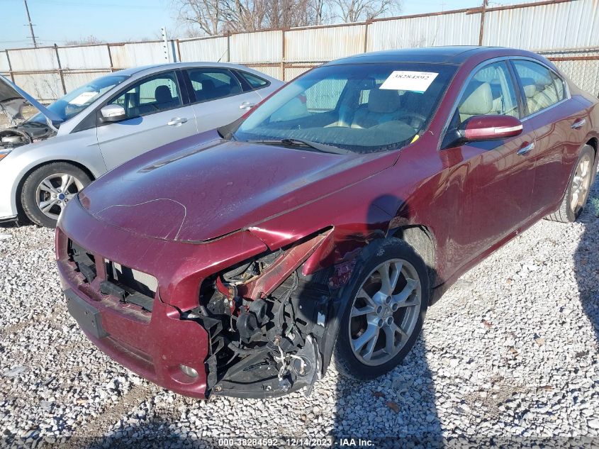 2012 Nissan Maxima 3.5 Sv VIN: 1N4AA5APXCC839298 Lot: 38284592